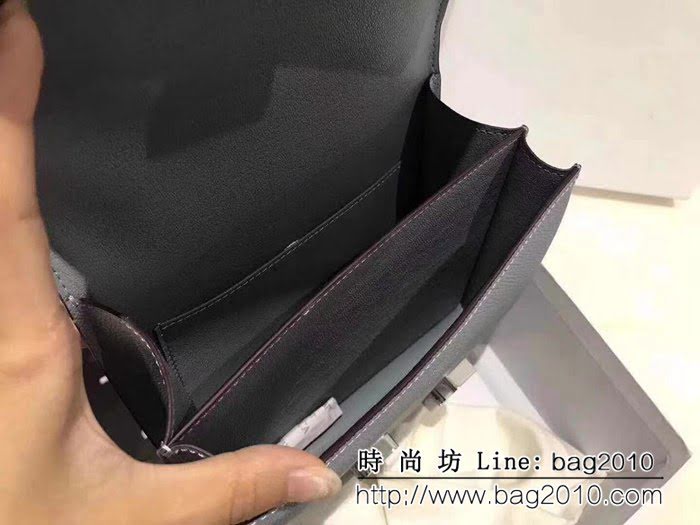 愛馬仕Hermes爆款 原版頭層牛皮空姐包 簡約百搭單肩斜挎包 0AM1828